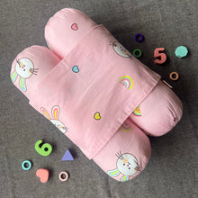 Load image into Gallery viewer, Baby Anti Roll Pillow - Honey Bunny (Pink) - Oranges and Lemons