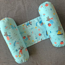 Load image into Gallery viewer, Baby Anti Roll Pillow - Mouse in the house - Oranges and Lemons