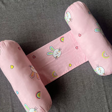 Load image into Gallery viewer, Baby Anti Roll Pillow - Honey Bunny (Pink) - Oranges and Lemons