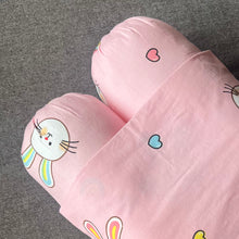 Load image into Gallery viewer, Baby Anti Roll Pillow - Honey Bunny (Pink) - Oranges and Lemons