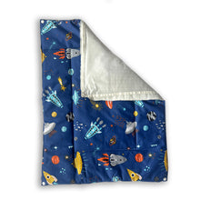 Load image into Gallery viewer, Outer Space Re-usable diaper changing mat - Set of 3 - Oranges and Lemons