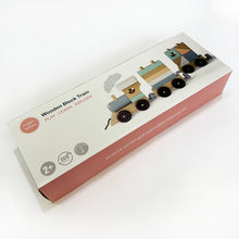 Load image into Gallery viewer, Wooden Block Train - Wooden Toy Train - Eco-friendly Toys- 24+ months - Oranges and Lemons