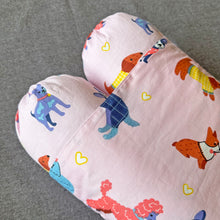 Load image into Gallery viewer, Baby Anti Roll Pillow - Puppy Love - Oranges and Lemons