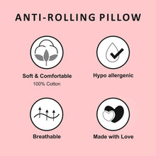 Load image into Gallery viewer, Baby Anti Roll Pillow - Puppy Love - Oranges and Lemons