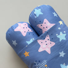 Load image into Gallery viewer, Baby Anti Roll Pillow - Little Star - Blue - Oranges and Lemons