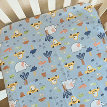 Load image into Gallery viewer, Nature - Crib Bedding Set - Blue - Oranges and Lemons