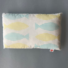 Load image into Gallery viewer, Baby Pillow and Bolster Cushions Set - Fish - Oranges and Lemons