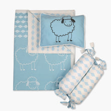 Load image into Gallery viewer, Baby Dohar, Pillow and Bolster - Oranges and Lemons