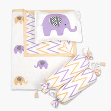 Load image into Gallery viewer, Crib bedding set - Oranges and Lemons