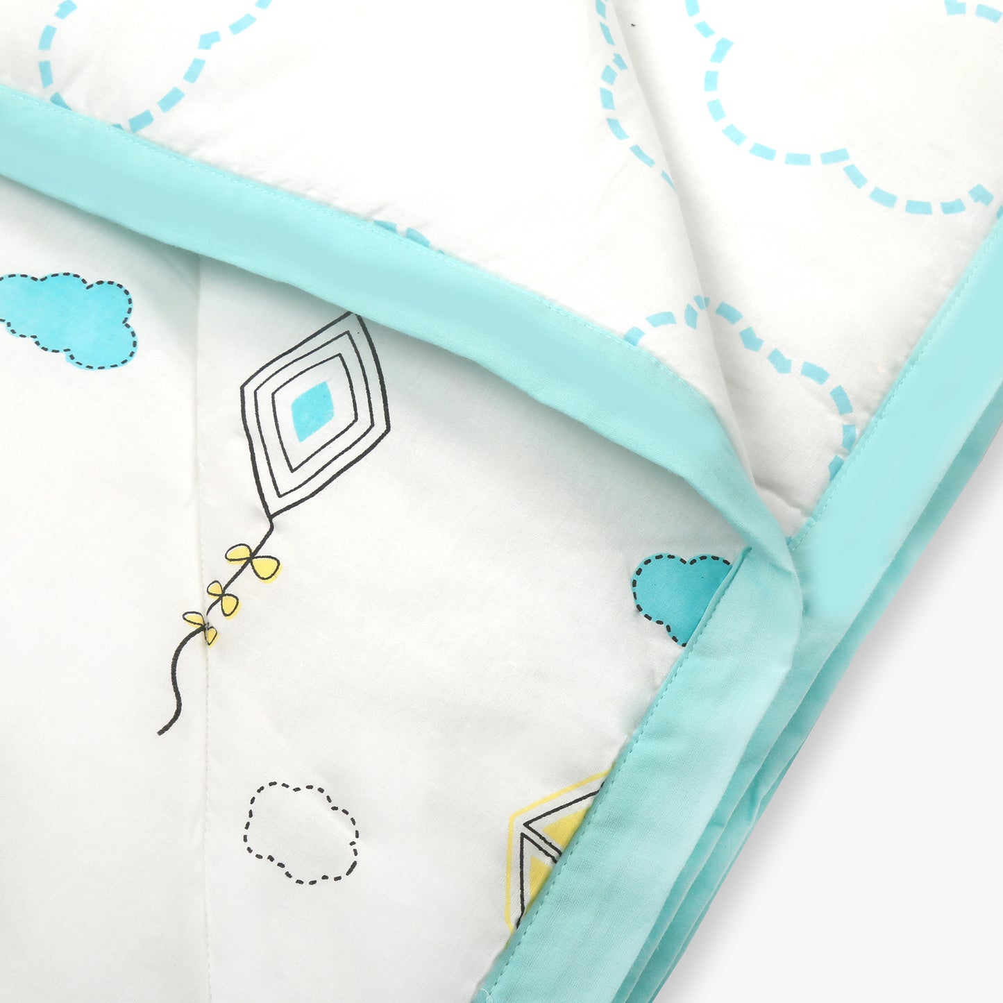 Fly Away High - Organic Quilt (Night Blanket) - Oranges and Lemons