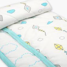 Load image into Gallery viewer, Fly Away High - Organic Cot Bedding Set - Oranges and Lemons