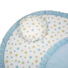 Load image into Gallery viewer, Organic Playmat Stars - Oranges and Lemons