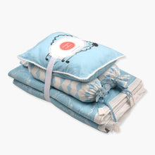 Load image into Gallery viewer, Gifts for newborn baby - Organic Cot Bedding Set - Oranges and Lemons