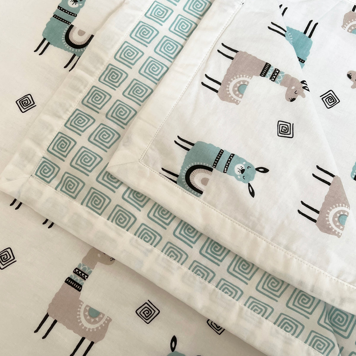 Organic Cot Bedding Set Baby Bedding Set Oranges and Lemons, India