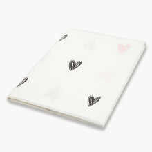 Load image into Gallery viewer, Little Hearts - Organic Cot Sheet - Oranges and Lemons