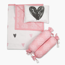 Load image into Gallery viewer, Blanket, Pillow and Bolsters set - Oranges and Lemons