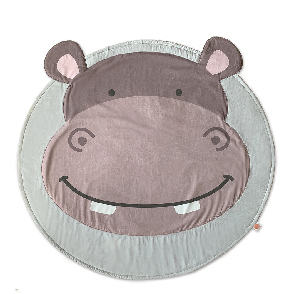 Happy Hippo - Organic Playmat - Oranges and Lemons