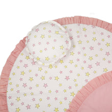 Load image into Gallery viewer, Organic Playmat stars - Oranges and Lemons