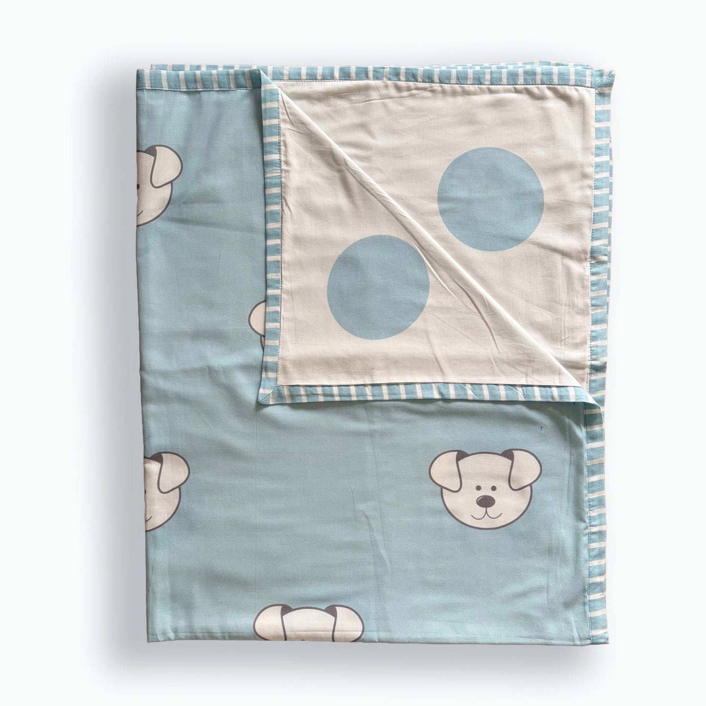 Pawfect Puppy — Organic Cotton Dohar & Plushie Set