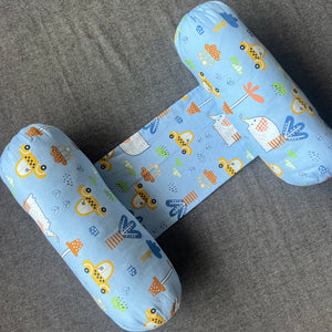 Baby Anti Roll Pillow - Blue - Oranges and Lemons