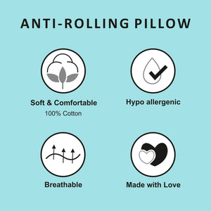 Baby Anti Roll Pillow - Mouse in the house - Oranges and Lemons