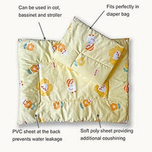 Load image into Gallery viewer, Quack-a-Doodle - Re-usable diaper changing mat - Yellow - Oranges and Lemons
