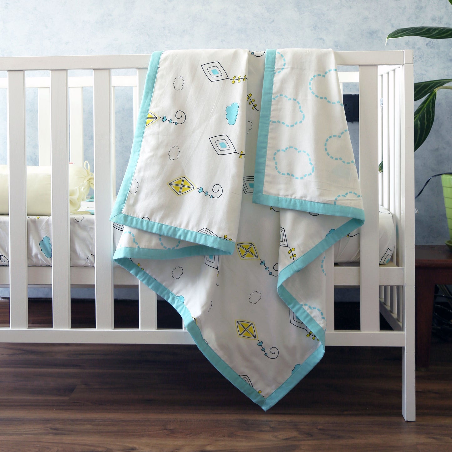 Fly Away High - Organic Dohar (Day Blanket) - Oranges and Lemons