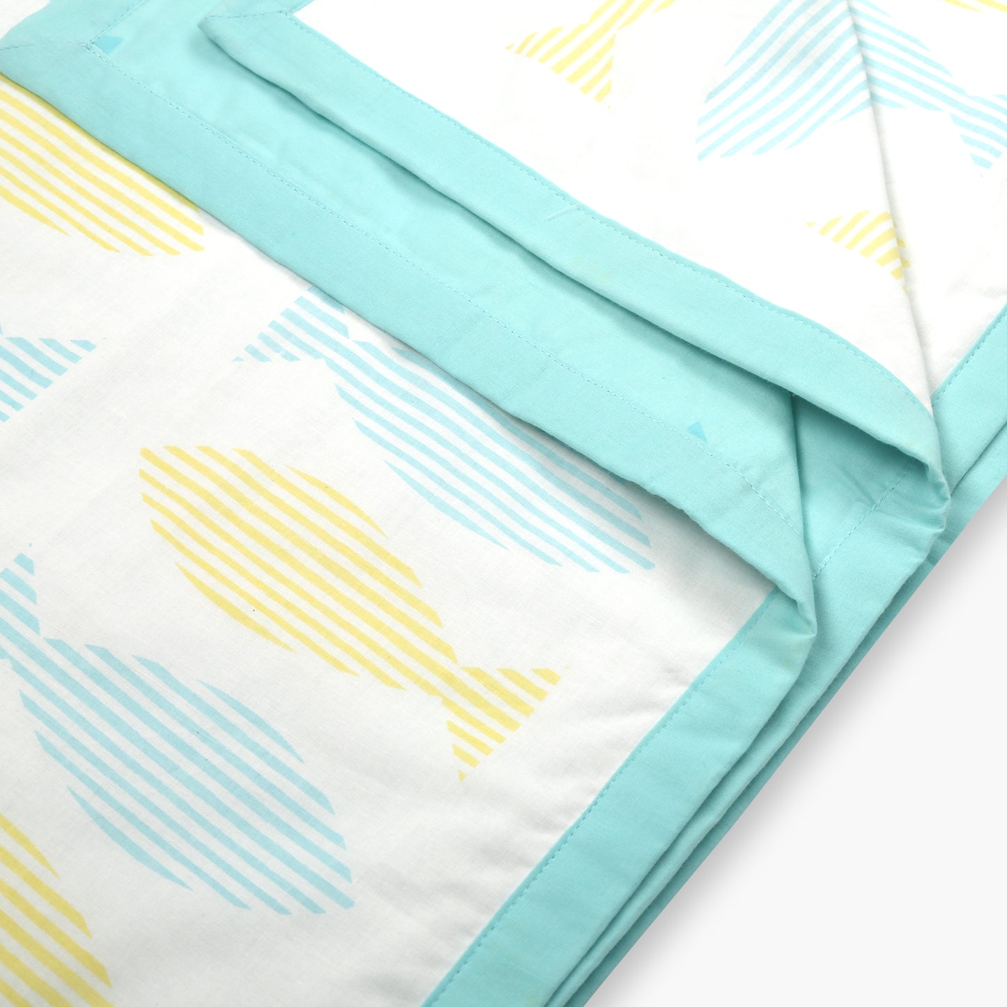 Counting Fish - Organic Quilt (Night Blanket) - Oranges and Lemons