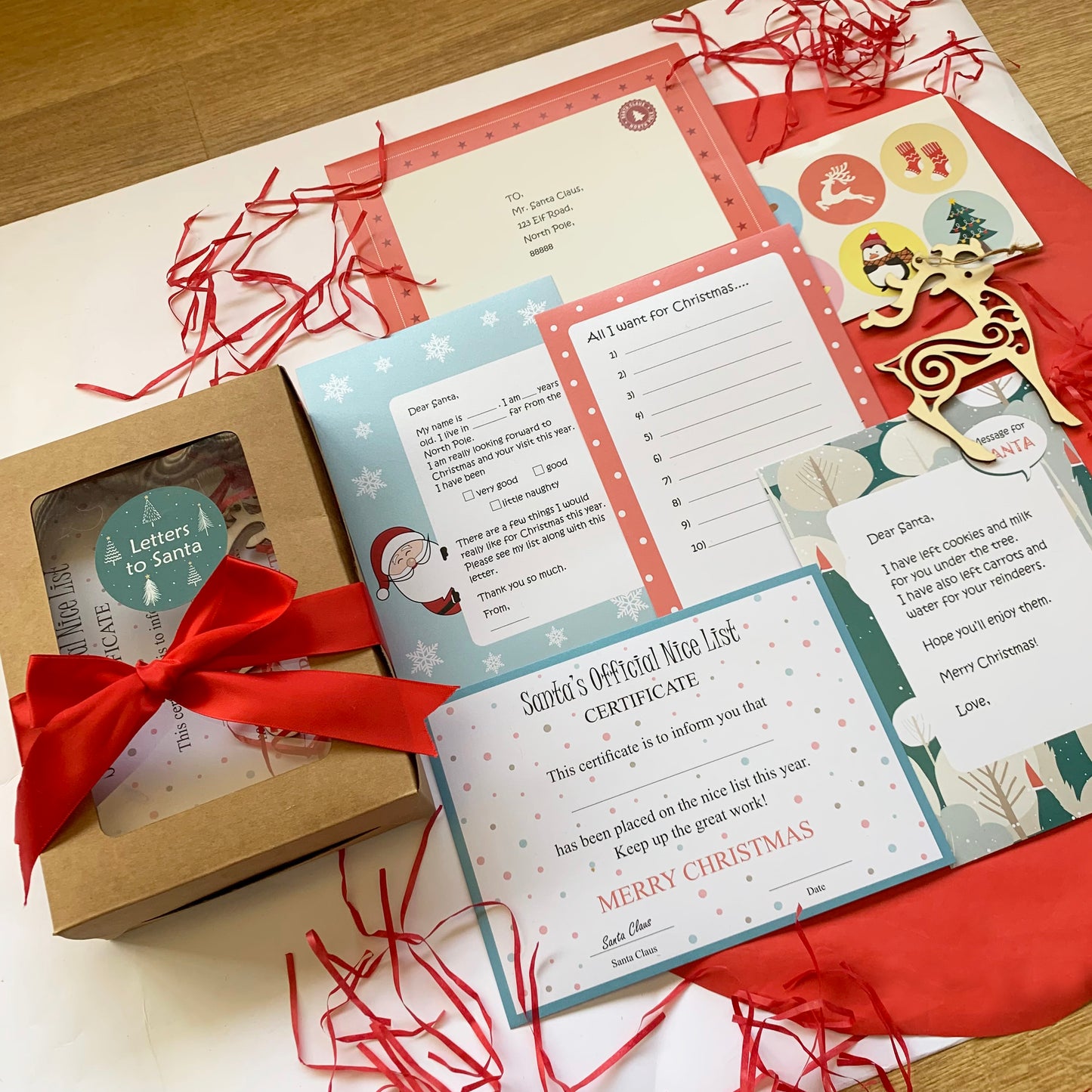 Letters to Santa DIY Set - Oranges and Lemons