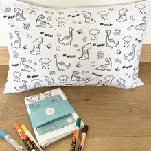 Load image into Gallery viewer, DIY Doodle Art Pillow Covers - Be Wild - Oranges and Lemons
