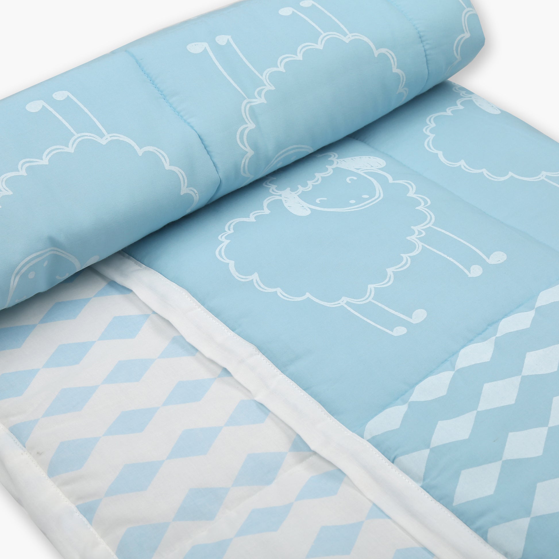 Newborn Organic Blanket  (Night Blanket) - Oranges and Lemons