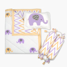 Load image into Gallery viewer, Cot Bedding Set - Oranges and Lemons

