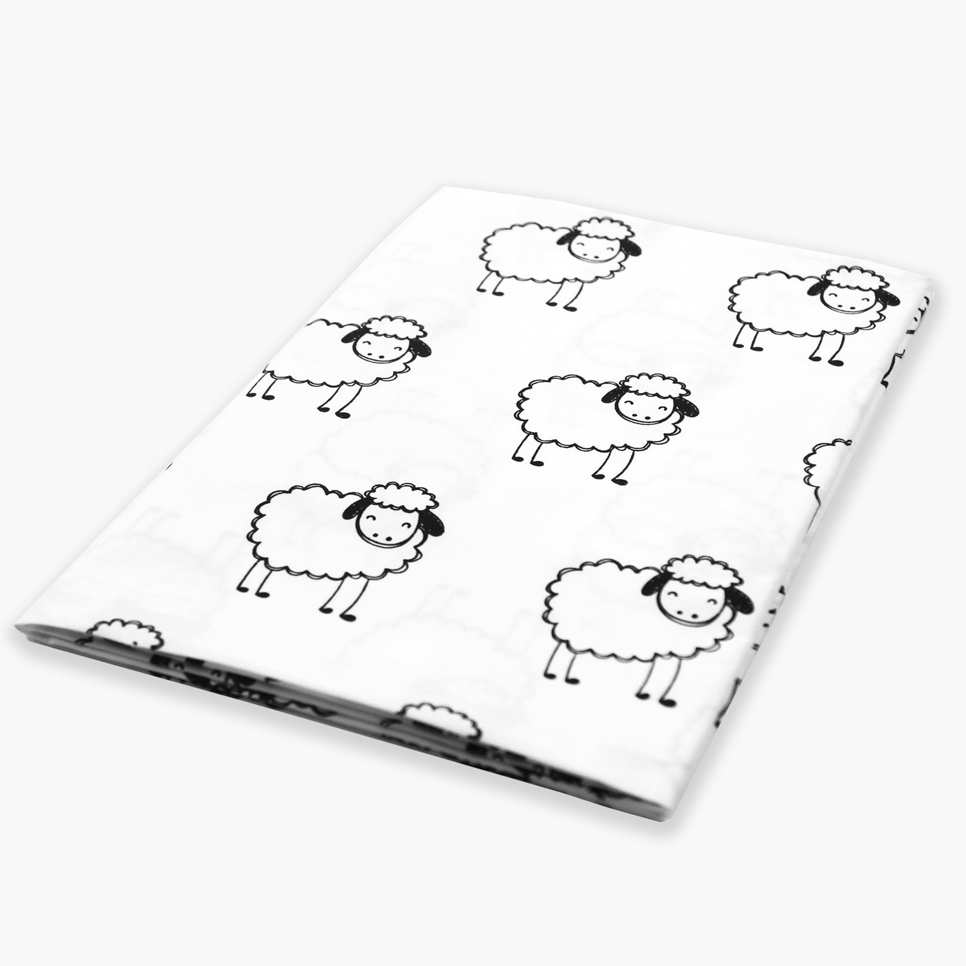 Fitted Cot Sheet - Oranges and Lemons