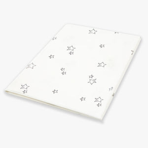 Starry Night - Organic Cot Sheet - Oranges and Lemons