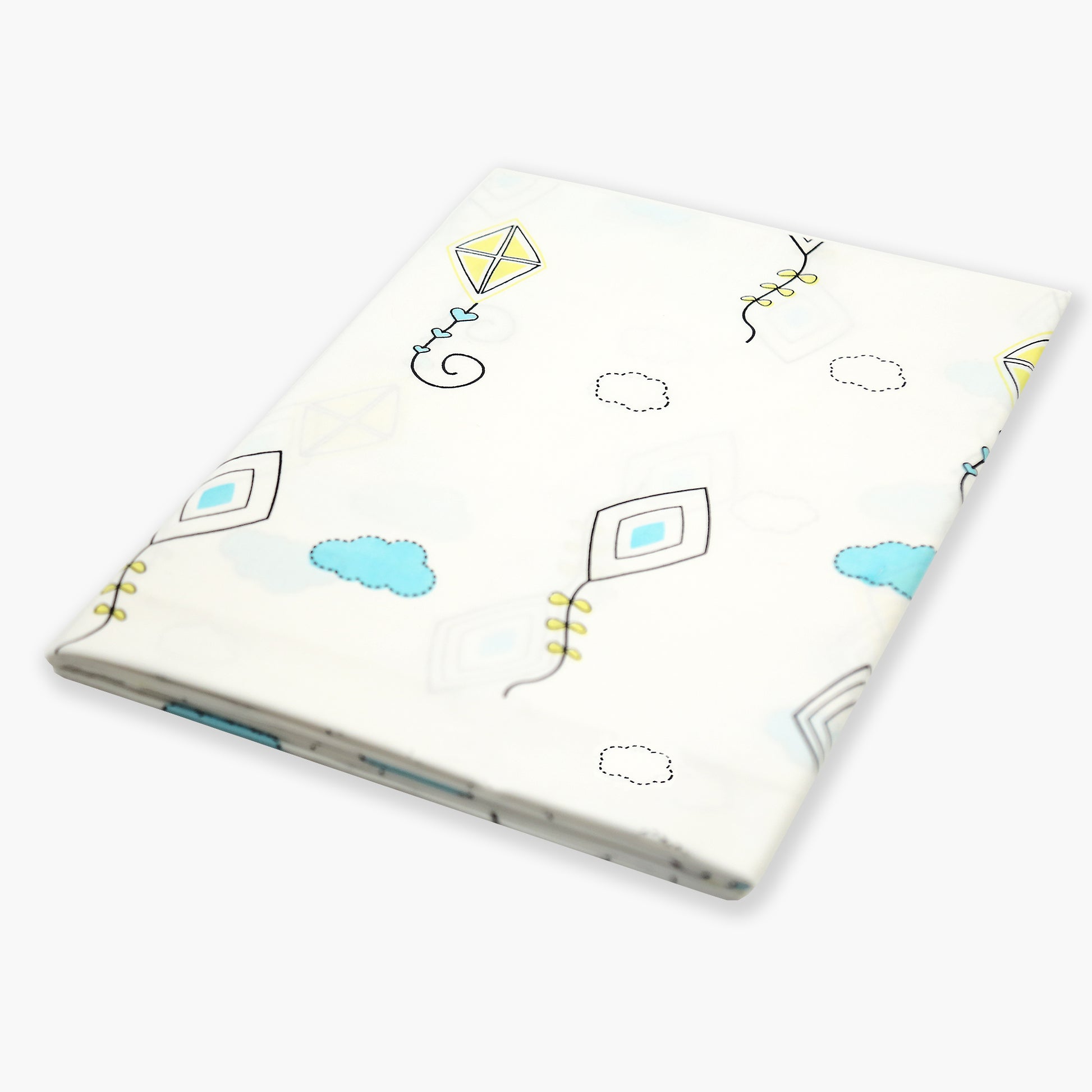 Fly Away High - Organic Cot Sheet - Oranges and Lemons