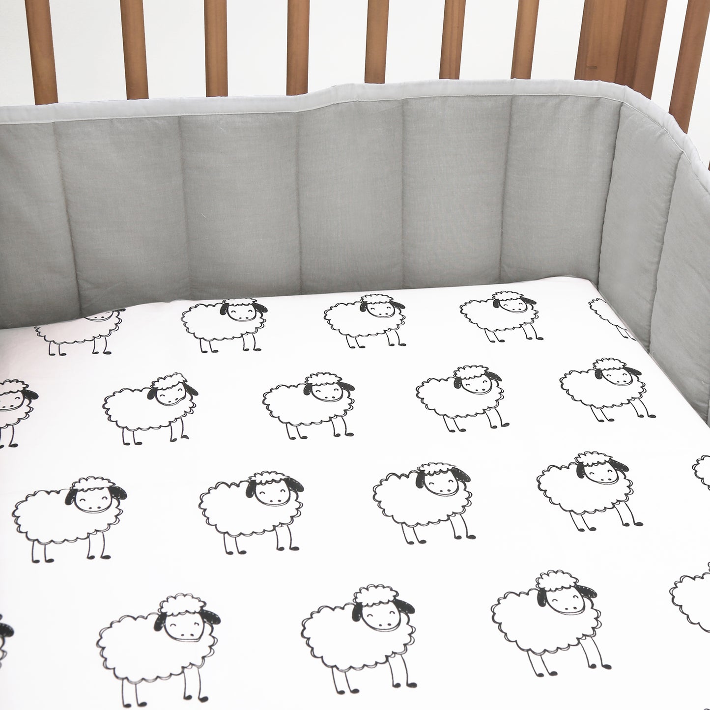  Organic Cot Sheet - Oranges and Lemons