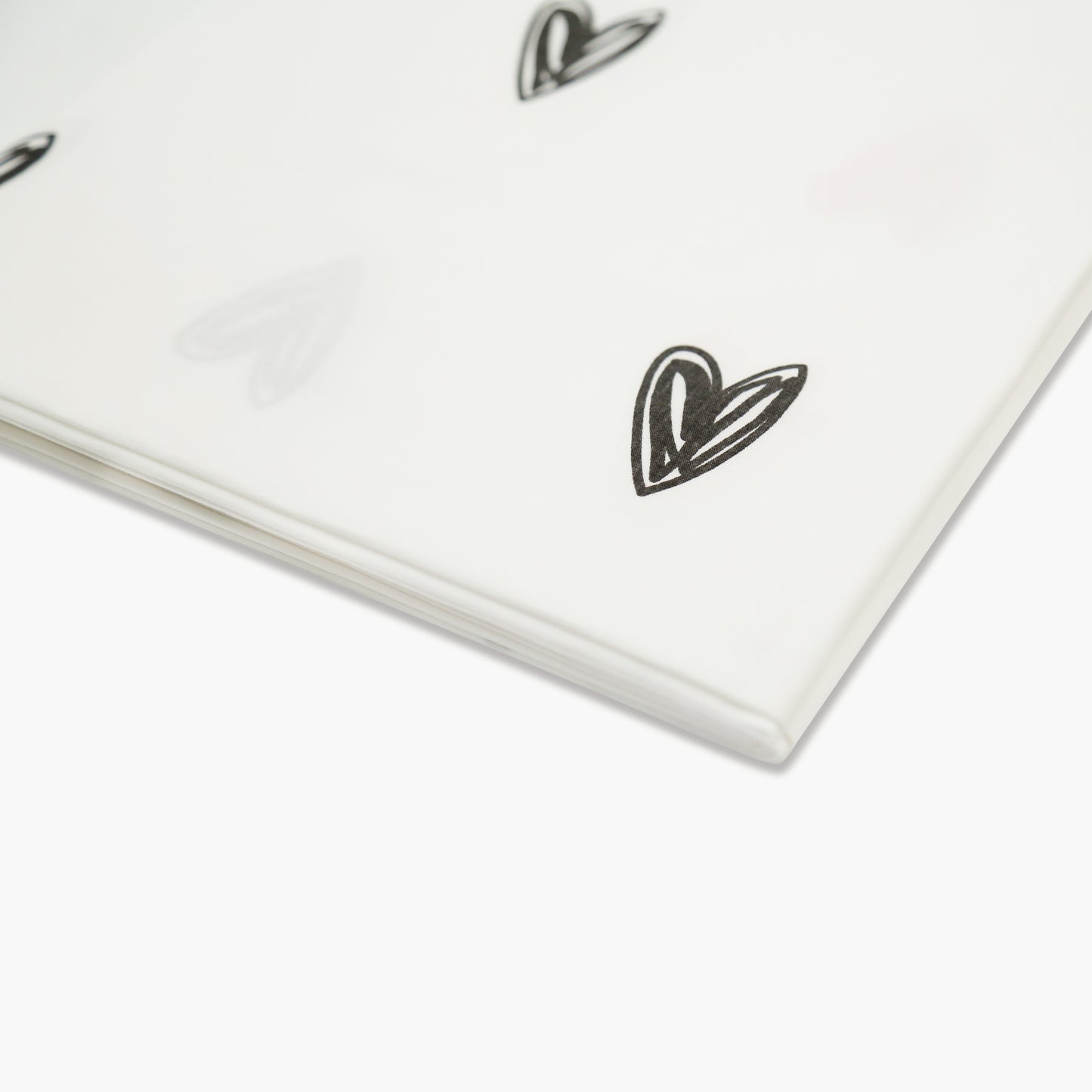 Little Hearts - Organic Cot Sheet - Oranges and Lemons