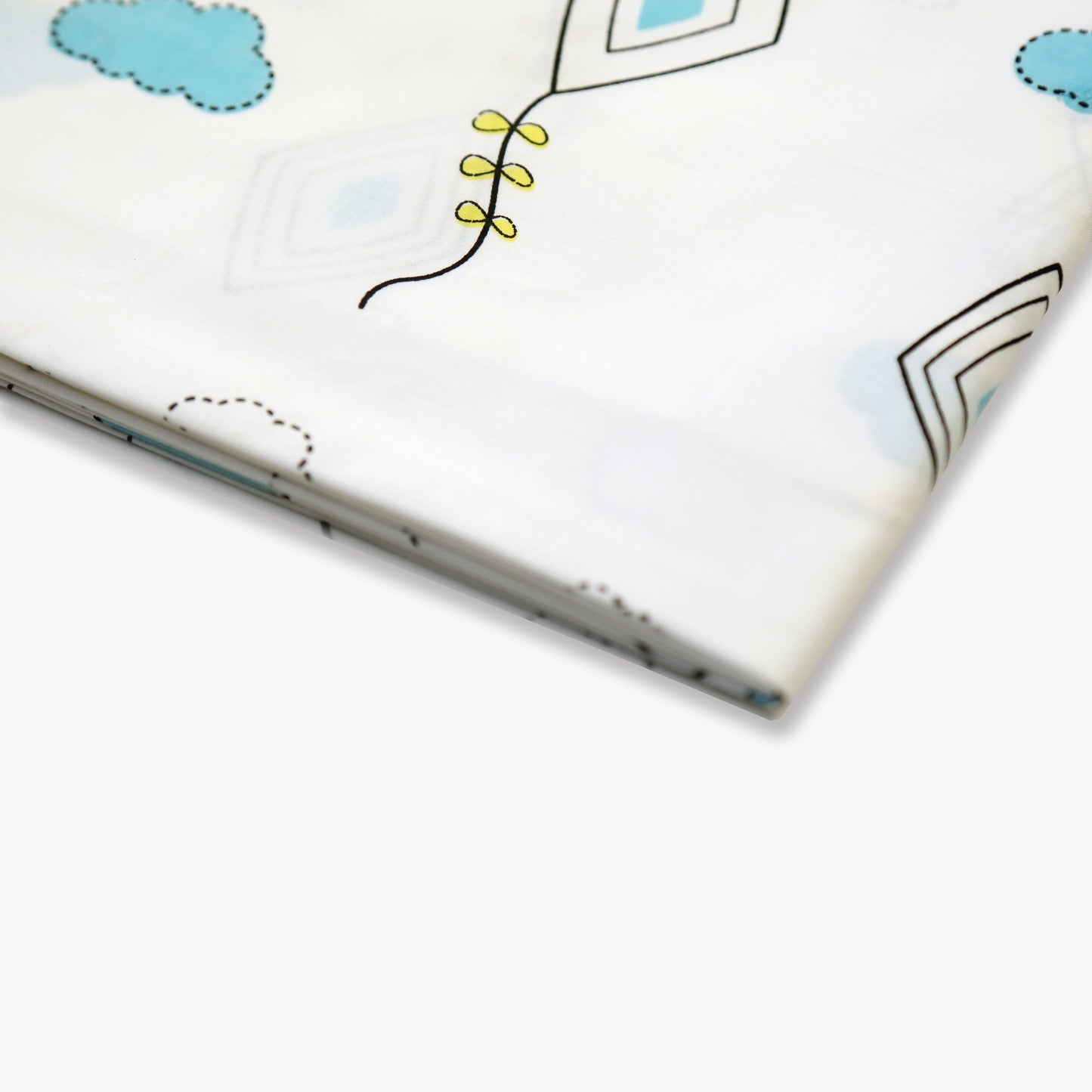 Fly Away High - Organic Cot Sheet - Oranges and Lemons
