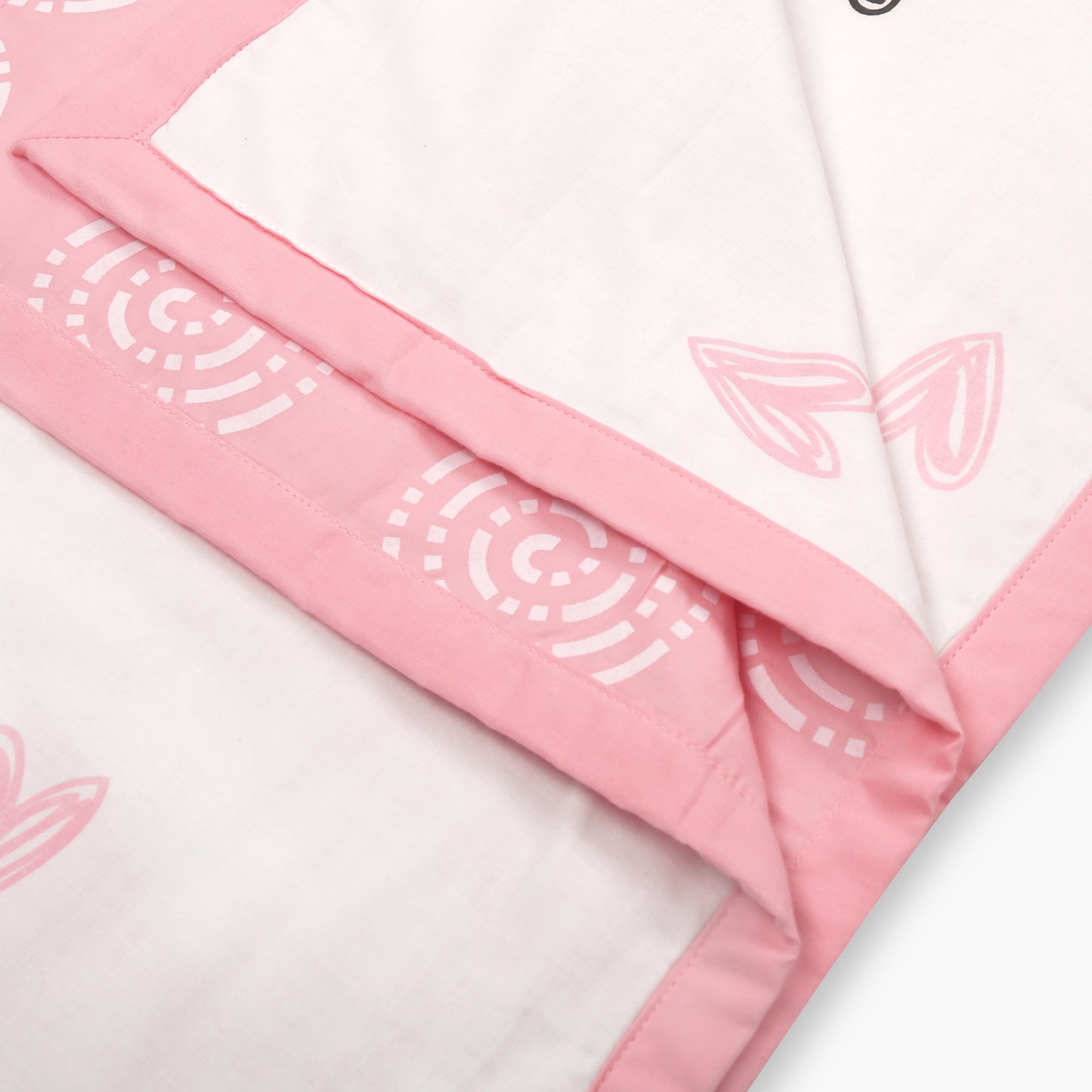 Little Hearts - Organic Dohar (Day Blanket) - Oranges and Lemons