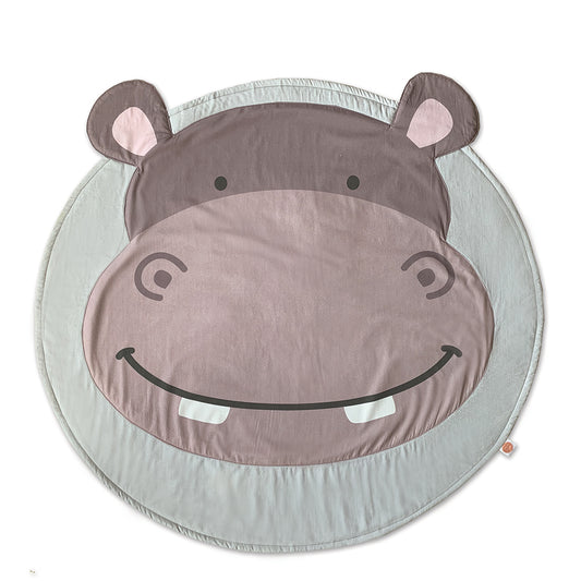 Happy Hippo - Organic Playmat - Oranges and Lemons