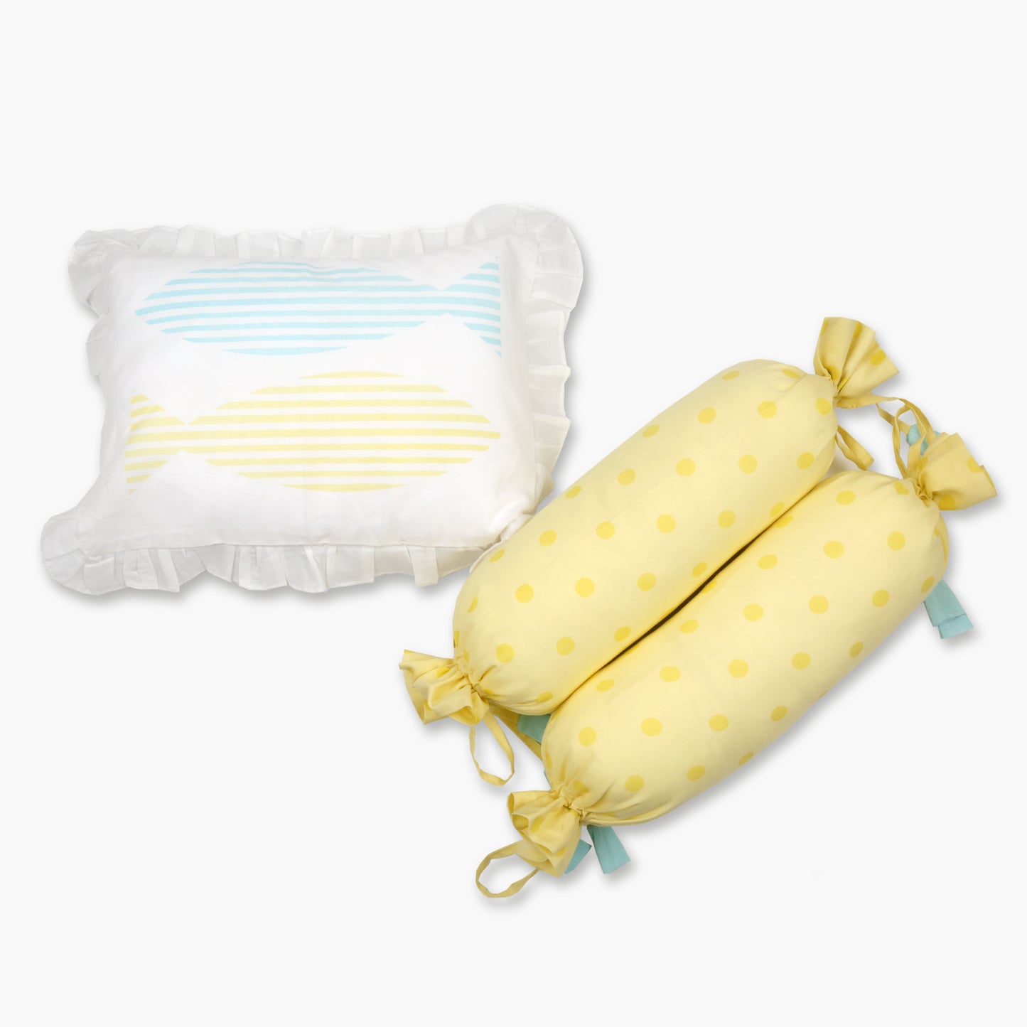 Counting Fish - Organic Cot Bedding Set - Oranges and Lemons